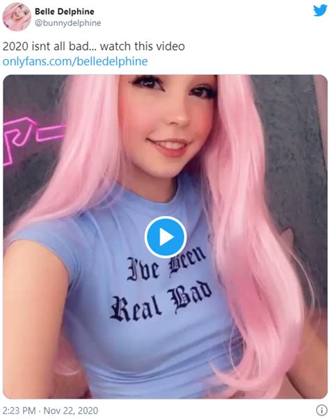 belle delphine leaked nude|Belle Delphines Porn Videos 